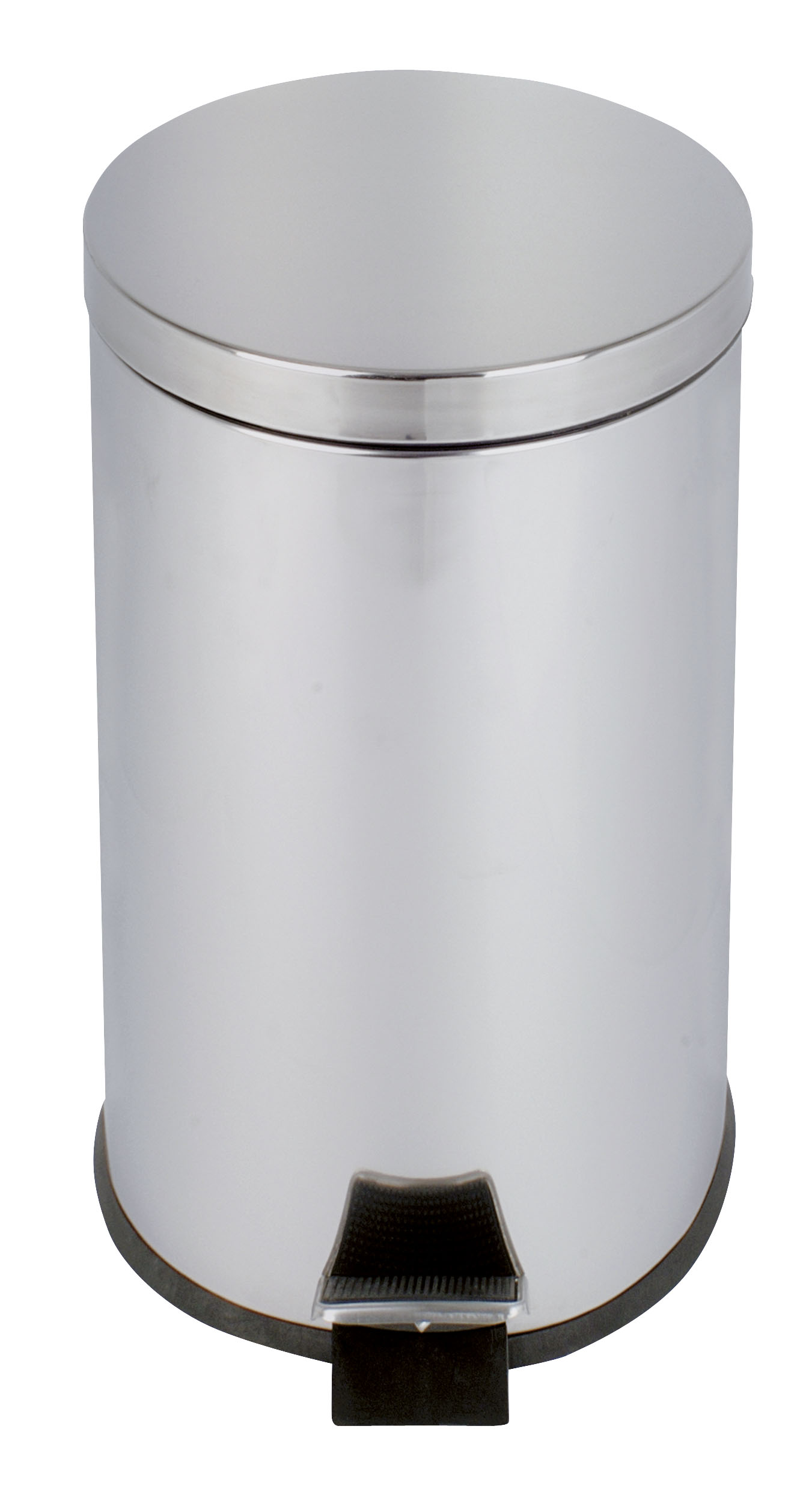 PAPELERA pedal 30L inox brillo